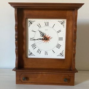 Vintage clock, battery operated.